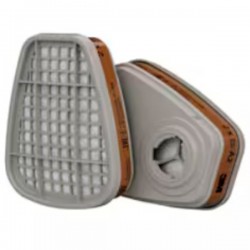 Filtro gas 3M 6055 A2 Industrial Starter 3M6055 | Suministros Laborales