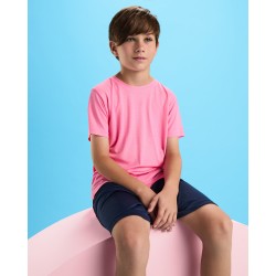 Camiseta infantil Roly Estoril Control Dry | Suministros Laborales