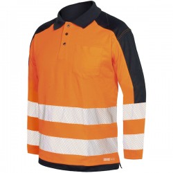 Polo Alta Visibilidad Manga Larga Industrial Starter 08194N | Suministros Laborales