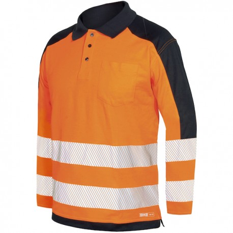 Polo Alta Visibilidad Manga Larga Industrial Starter 08194N | Suministros Laborales