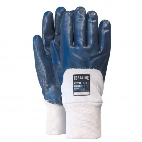 Guante Nitrilo TOP Puño de Punto EN 388 Industrial Starter 07270T | Suministros Laborales