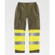 Pantalón Multinorma Ignífugo Alta Visibilidad WorkTeam B1481 | Suministros Laborales