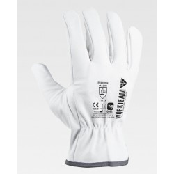 Guantes de Piel Flor Vacuno EN 388 WorkTeam G0601 | Suministros Laborales