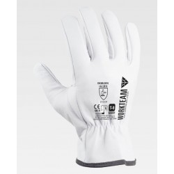Guantes de Piel Flor Caprino EN 388 WorkTeam G0801 | Suministros Laborales