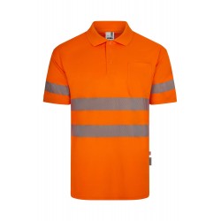 Polo alta visibilidad manga corta bicolor Velilla 305532 | Suministros Laborales