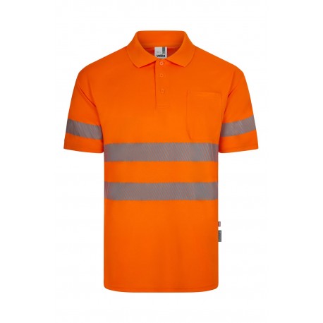 Polo alta visibilidad manga corta bicolor Velilla 305532 | Suministros Laborales