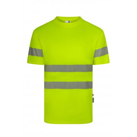 Camiseta alta visibilidad manga corta reciclada Velilla 305632 | Suministros Laborales
