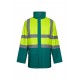Parka de Trabajo 4 en 1 bicolor Alta Visibilidad Velilla 306003