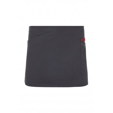 Delantal Corto Canvas Bicolor Velilla 404221B | Suministros Laborales