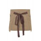 Delantal Corto Canvas Bicolor Velilla 404221B | Suministros Laborales