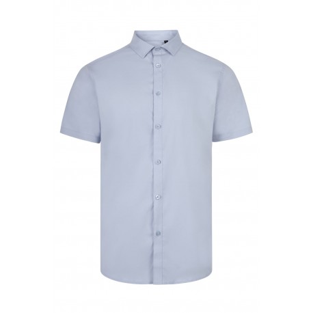 Camisa Manga Corta Stretch Hombre Velilla 405016S | Suministros Laborales