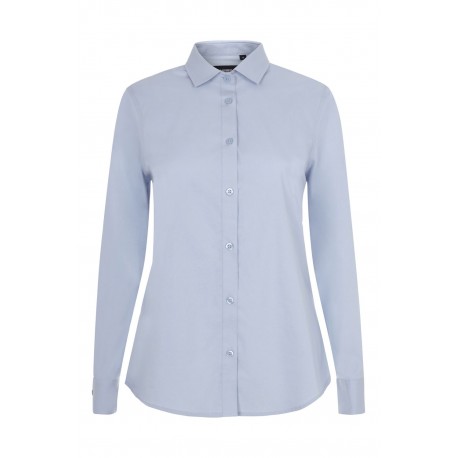 Camisa Manga Larga Stretch Mujer Velilla 405019S | Suministros Laborales