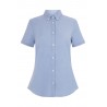 Camisa Oxford Stretch de Manga Corta para Mujer Velilla 405025S