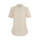 Camisa Oxford Stretch Manga Corta Mujer Velilla 405025S | Suministros Laborales
