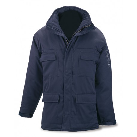 Parka Ignífuga y Antiestática de Algodón Marca PL 988PKIC | Suministros Laborales