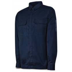 Camisa Ignífuga y Antiestática de Algodón Multinorma Marca PL 988CAIC | Suministros Laborales
