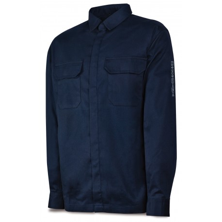 Camisa Ignífuga y Antiestática de Algodón Multinorma Marca PL 988CAIC | Suministros Laborales