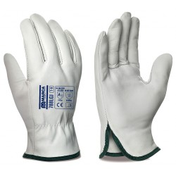Guante Conductor de Piel Flor Vacuno con Ribete Marca PL 788LGJB | Suministros Laborales