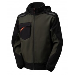 Chaqueta Softshell Impermeable con Capucha NICE STRETCH Marca PL 455144 | Suministros Laborales