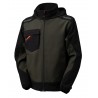 Chaqueta Softshell Verde/Negro con Capucha y Membrana TPU 310 g NICE STRETCH Marca PL 455144