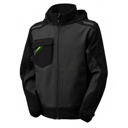 Chaqueta Softshell Impermeable con Capucha NICE STRETCH Marca PL 455143 | Suministros Laborales