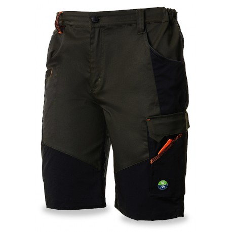 Bermuda de Trabajo Multibolsillos Stretch 4WS NICE STRETCH Marca PL 437427 | Suministros Laborales