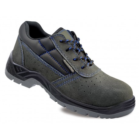 Zapato de Seguridad Metal Free S1PS Gris con Suela PU Marca PL 1688ZSCO2 | Suministros Laborales