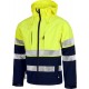 Chaqueta de Trabajo Workshell Alta Visibilidad Combinada WorkTeam S9525