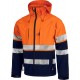 Chaqueta de Trabajo Workshell Alta Visibilidad Combinada WorkTeam S9525