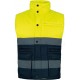 Chaleco de Trabajo con Cremallera de nylon Alta Visibilidad WorkTeam S4035