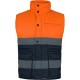 Chaleco de Trabajo con Cremallera de nylon Alta Visibilidad WorkTeam S4035