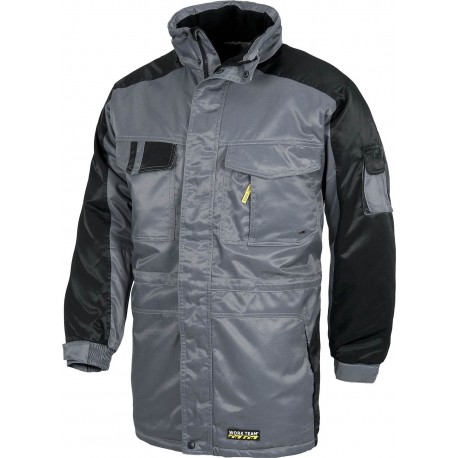 Parka de Trabajo con cremallera de nylon oculta WorkTeam WF1912