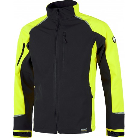 Chaqueta de trabajo Workshell con interior de rejilla WorkTeam S9498