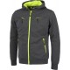 Sudadera de Trabajo Workshell con cierre de cremallera WorkTeam S9482