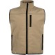 Chaleco Workshell con cierre con cremallera de nylon WorkTeam S9310