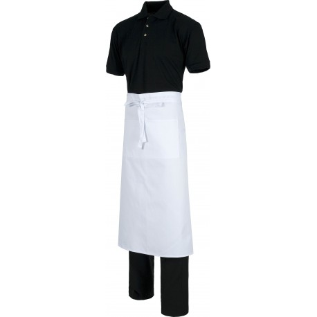 Delantal frances largo en algodon WorkTeam M205