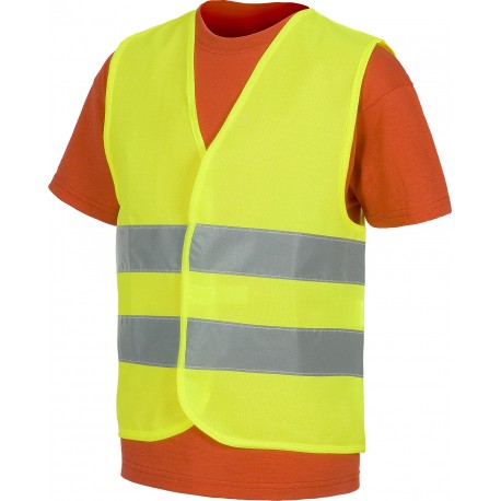 Chaleco reflectante de niño WorkTeam HVTT05