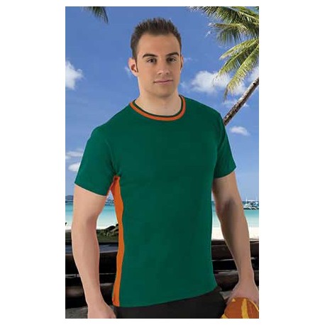 Camiseta divertida bicolor de corte clasico Valento BOMBAY