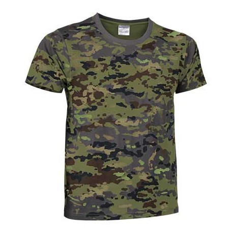 Camiseta de camuflaje pixelado SOLDIER Valento