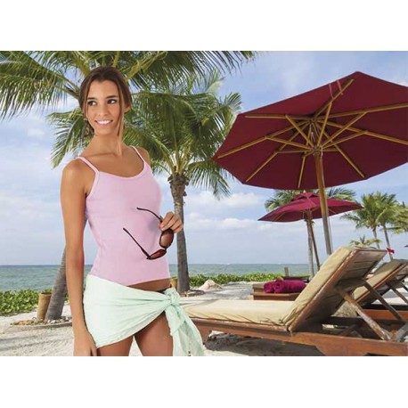 Camiseta de mujer con tirantes finos Valento MIAMI