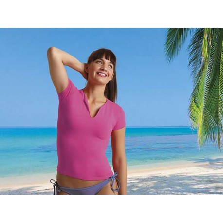 Camiseta ajustada de mujer de manga corta CANCUN Valento