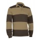 Polo rugby hombre bicolor de manga larga Valento RUCK