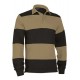 Polo rugby hombre bicolor de manga larga Valento RUCK
