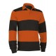 Polo rugby hombre bicolor de manga larga Valento RUCK