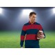 Polo rugby hombre bicolor de manga larga Valento RUCK