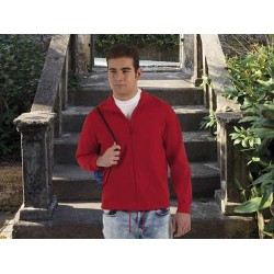 Sudadera abierta confeccionada en tejido de felpa de tacto suave y agradable CACTUS Valento
