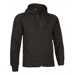 Sudadera abierta de felpa con capucha STEAL Valento
