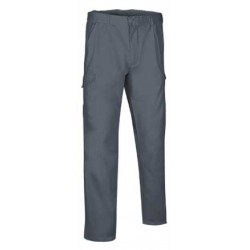 Pantalón de trabajo basic multibolsillos de corte clásico Valento QUARTZ