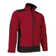 Chaqueta infantil softshell técnica colores combinados Valento SAPONI