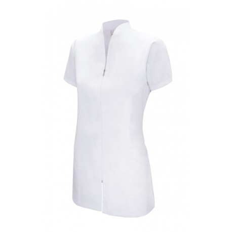 Chaqueta de trabajo manga corta con cremallera Velilla 535202